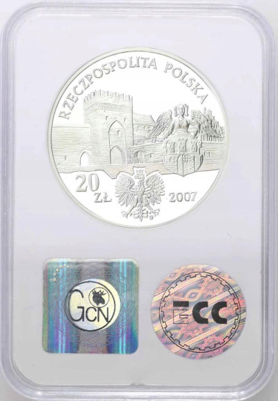 20 złotych 2007 Toruń GCN PR70