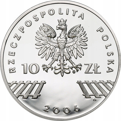 III RP. 10 złotych 2006 - Czerwiec '76 - SREBRO