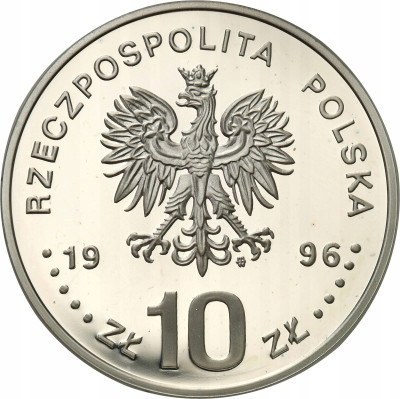 III RP. 10 złotych 1996 Mikołajczyk - SREBRO
