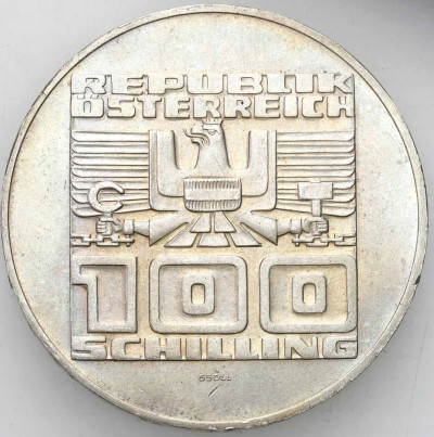 Austria 100 szylingów, 1978 – SREBRO