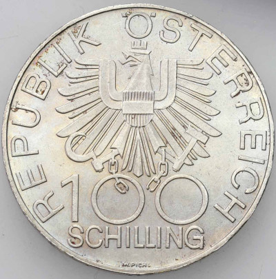 Austria, 100 szylingów 1979 – SREBRO