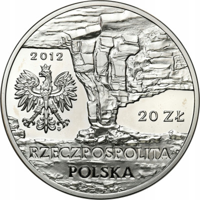20 złotych 2012 – Krzemionki Opatowskie - SREBRO