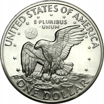 USA 1 dolar 1972 Eisenhower - SREBRO