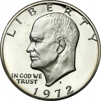 USA 1 dolar 1972 Eisenhower - SREBRO