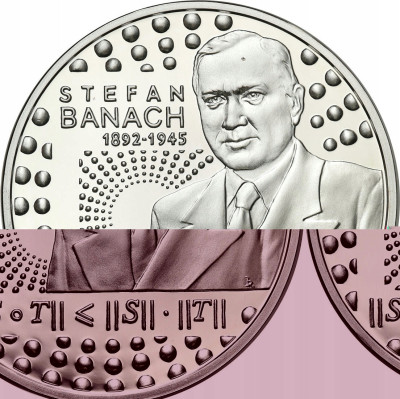 III RP 10 złotych 2012 Stefan Banach - SREBRO