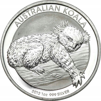 Australia 1 dolar 2012 Koala - SREBRO uncja