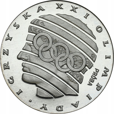 PRÓBA SREBRO 200 złotych 1976 Igrzyska XXI Olimp.