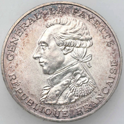 Francja 100 franków 1987 PIEDFORT – SREBRO
