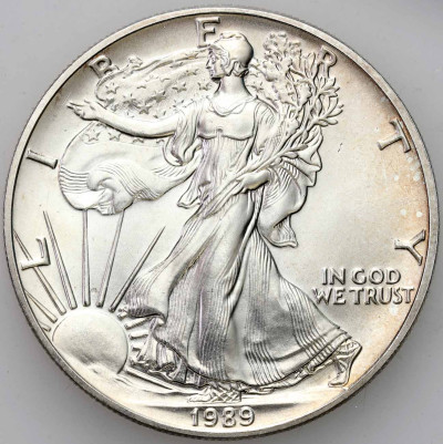 USA 1 dolar 1989 - UNCJA SREBRA