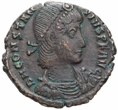 Cesarstwo Rzymskie Konstancjusz II 324–361. Follis