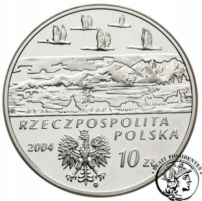 III RP 10 złotych 2004 Czekanowski SREBRO