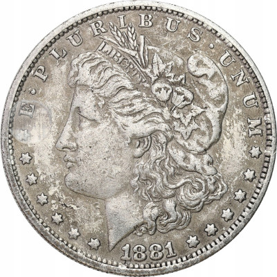 USA 1 dolar 1881 Philadelphia, Morgan