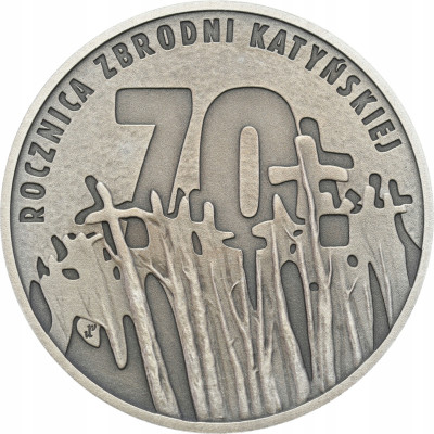 10 złotych 2010 Katyń - SREBRO