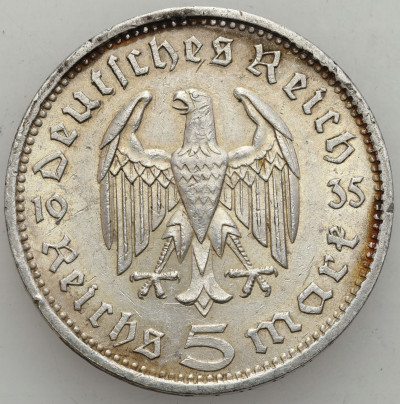 Niemcy. 5 Marek 1935 „A” Hindenburg