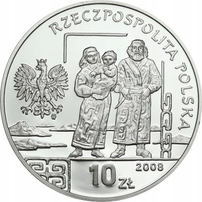 10 złotych 2008 Piłsudski Bronisław - SREBRO