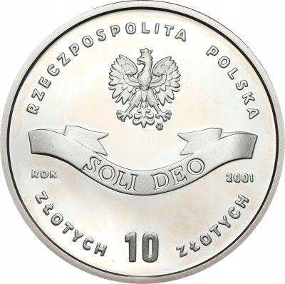 10 złotych 2001 Kardynał Wyszyński- SREBRO