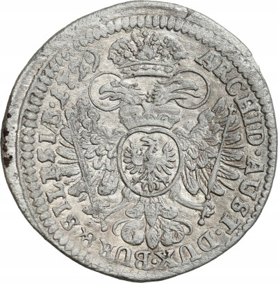 Śląsk, Karol VI. 3 krajcary 1729, Wrocław