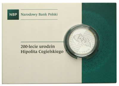 III RP. 10 złotych 2013 Hipolit Cegielski