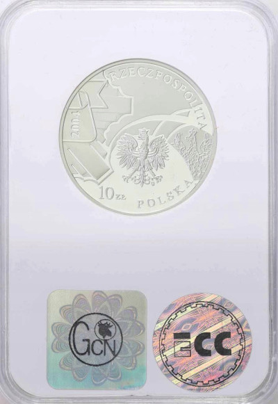 10 złotych 2004 Wstąpienie Polski do UE GCN PR70