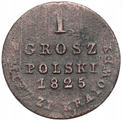 Aleksander I. 1 grosz 1825 IB, Warszawa