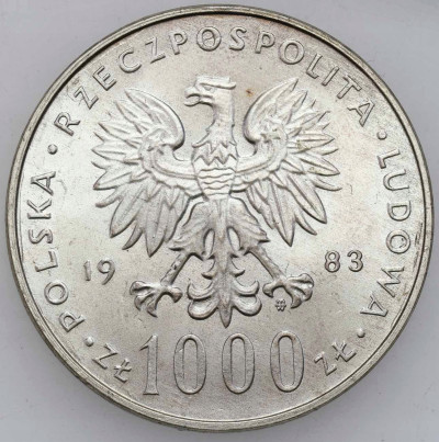 1000 złotych 1983 Jan Paweł II – PIĘKNE