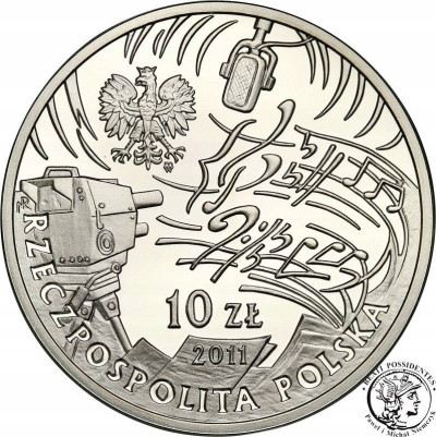 10 zł 2011 – J. Wasowski i J. Przybora - SREBRO