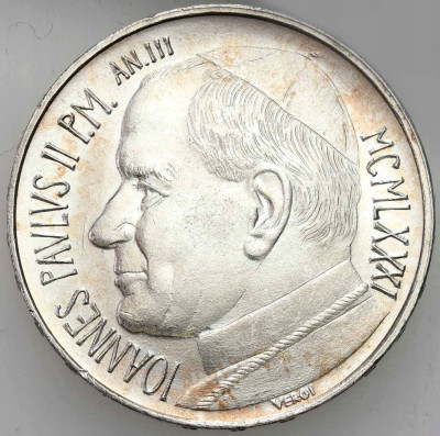 Watykan, 500 lirów 1981 Jan Paweł II – SREBRO