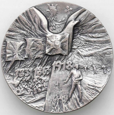 Medal J. Piłsudski 70 r. Odzyskania Niepodległości