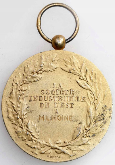 Francja, Medal złocony - SREBRO 990