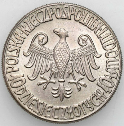 PRL. PRÓBA CuNi 10 złotych 1964 Kazimierz Wielki