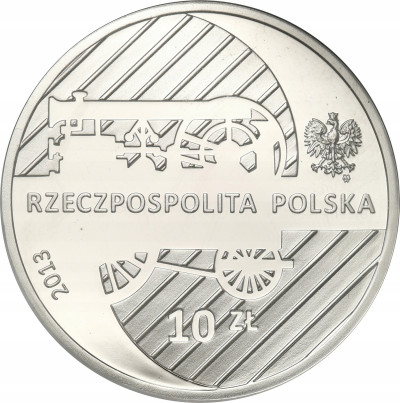 III RP. 10 złotych 2013 Hipolit Cegielski