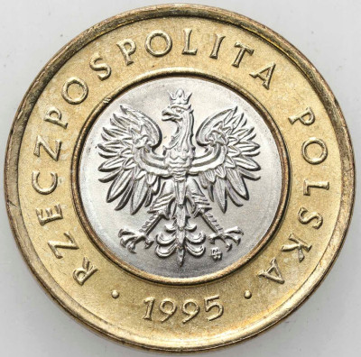 Polska. 2 złote obiegowe 1995 – PIĘKNE