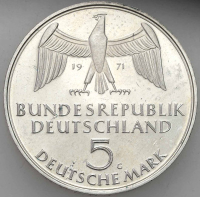 Niemcy, 5 marek 1971 G Karlsruhe – SREBRO