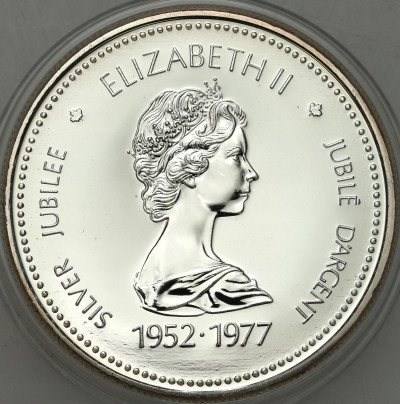 Kanada. 1 dolar 1977 koronacja Elżbiety II SREBRO