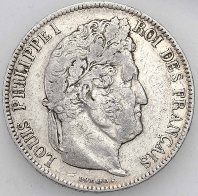 Francja 5 Franków 1842 K Louis Philippe