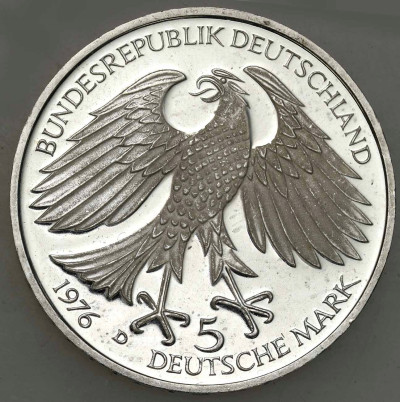 Niemcy. 5 marek 1976 Grimmelshausen – SREBRO