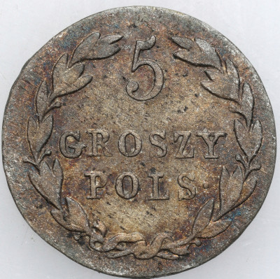 Aleksander I. 5 groszy polskich 1823 IB, Warszawa