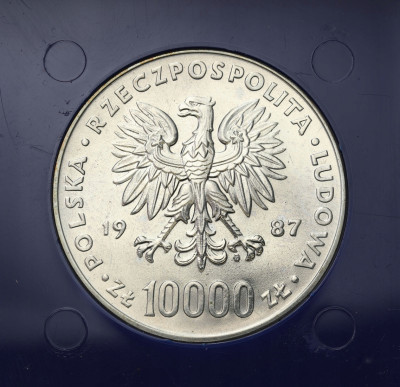 10.000 złotych 1987 Jan Paweł II – SREBRO