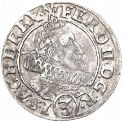 Śląsk. Ferdynand II (1619–1637) 3 krajcary 1630 HR