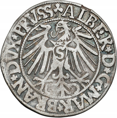 Prusy Książęce. Grosz 1546, Królewiec