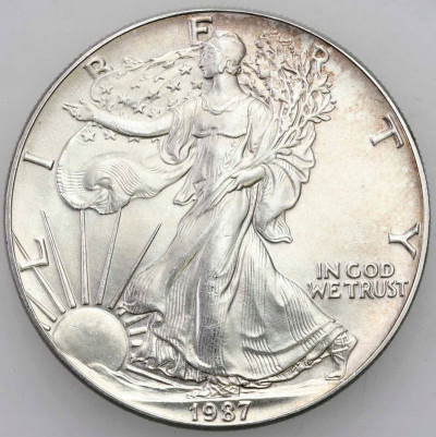 USA 1 dolar 1987 - UNCJA SREBRA
