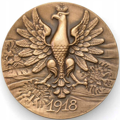 Medal J. Piłsudski - Naczelnik Państwa 1918