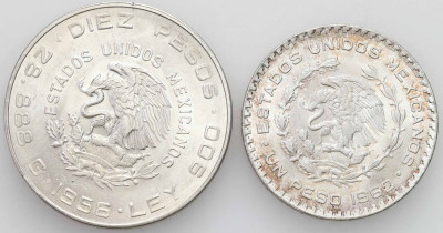 Meksyk. 1 peso 1962, Meksyk - SREBRO