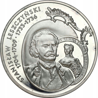 10 złotych 2003 Leszczyński popiersie SREBRO