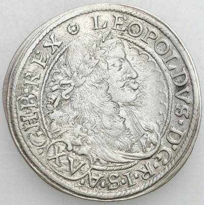 Austria, Leopold I. 15 krajcarów 1664, Wiedeń