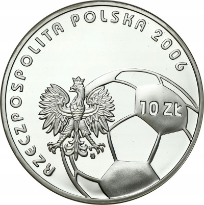 10 złotych 2006 Niemcy 2006 MŚ w Piłce Nożnej
