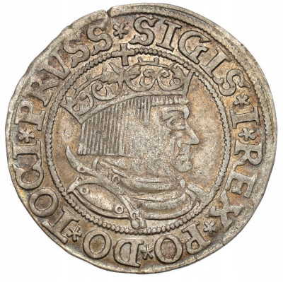 Zygmunt I Stary. Grosz 1533, Toruń – ŁADNY