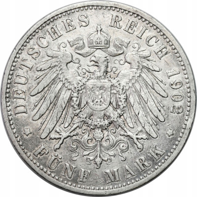 Niemcy, Prusy. 5 marek 1902 A, Berlin