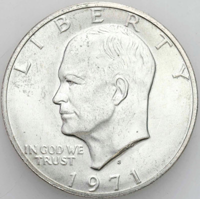 USA. 1 dolar 1971 S Eisenhower - SREBRO