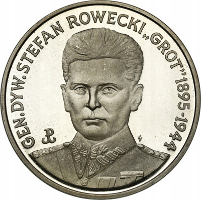 200.000 złotych 1990 Grot Rowecki – SREBRO